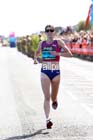 Susan Partridge finishing the womens 2014 BUPA Great North Run. Photo: David T. Hewitson/Sports for All Pics